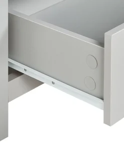 Libreria a 4 ripiani CLIO 180 cm Grigio chiaro