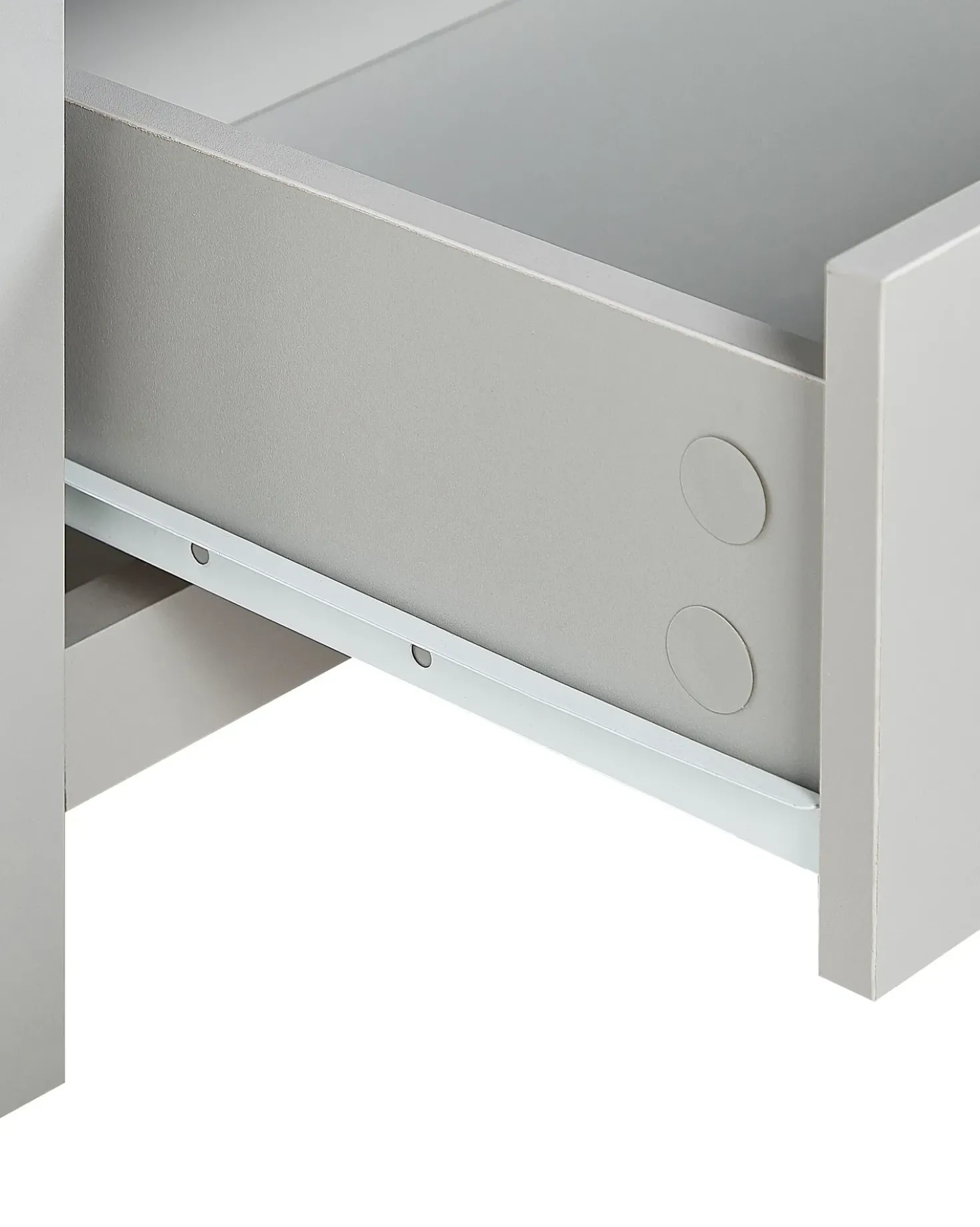 Libreria a 4 ripiani CLIO 180 cm Grigio chiaro