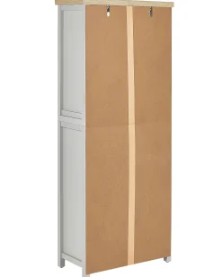 Libreria a 4 ripiani CLIO 180 cm Grigio chiaro