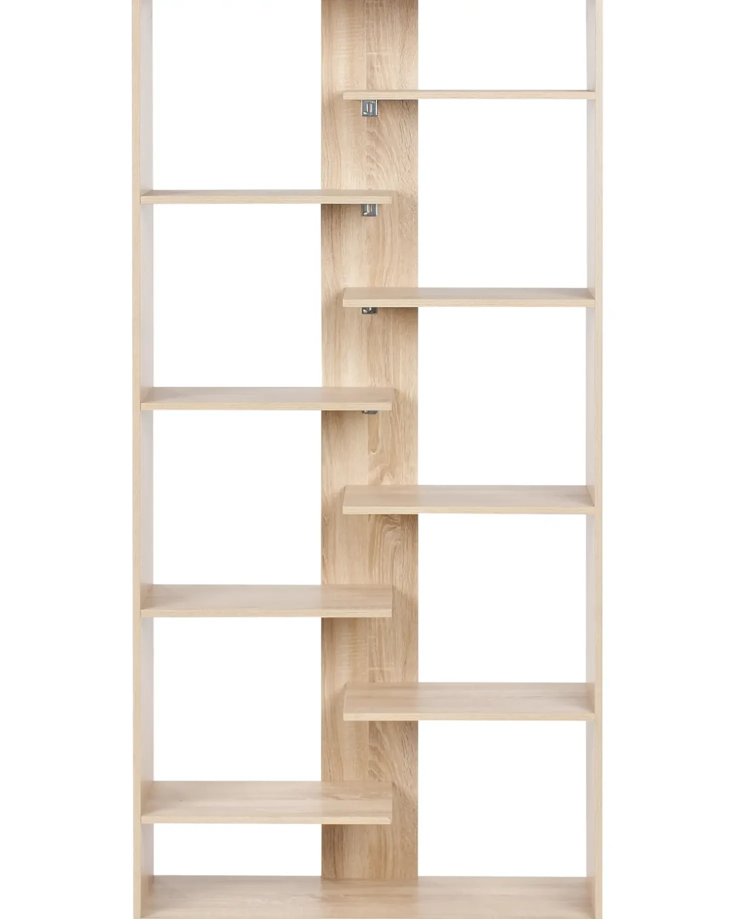Libreria a 8 ripiani FONTAS 180 cm Marrone chiaro