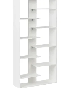 Libreria a 8 ripiani FONTAS 180 cm Bianco