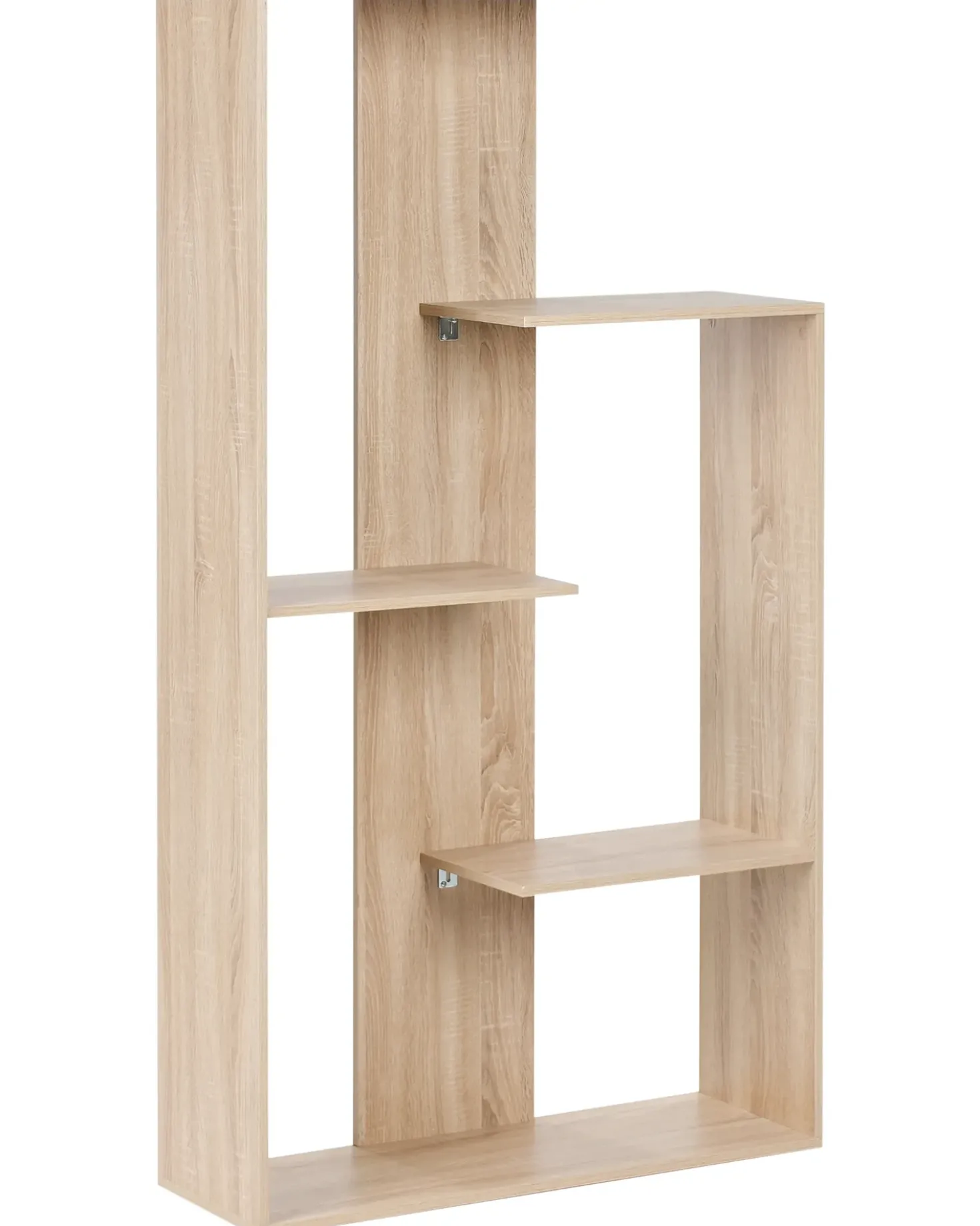 Libreria a 3 ripiani KAHNTAH 163 cm Marrone chiaro