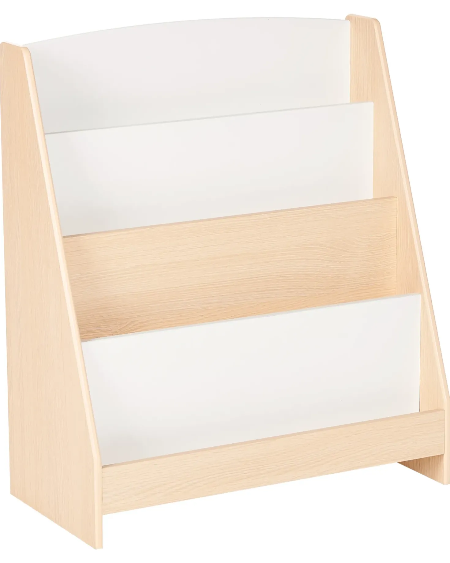 Libreria a 4 ripiani LILOET 70 cm Marrone chiaro