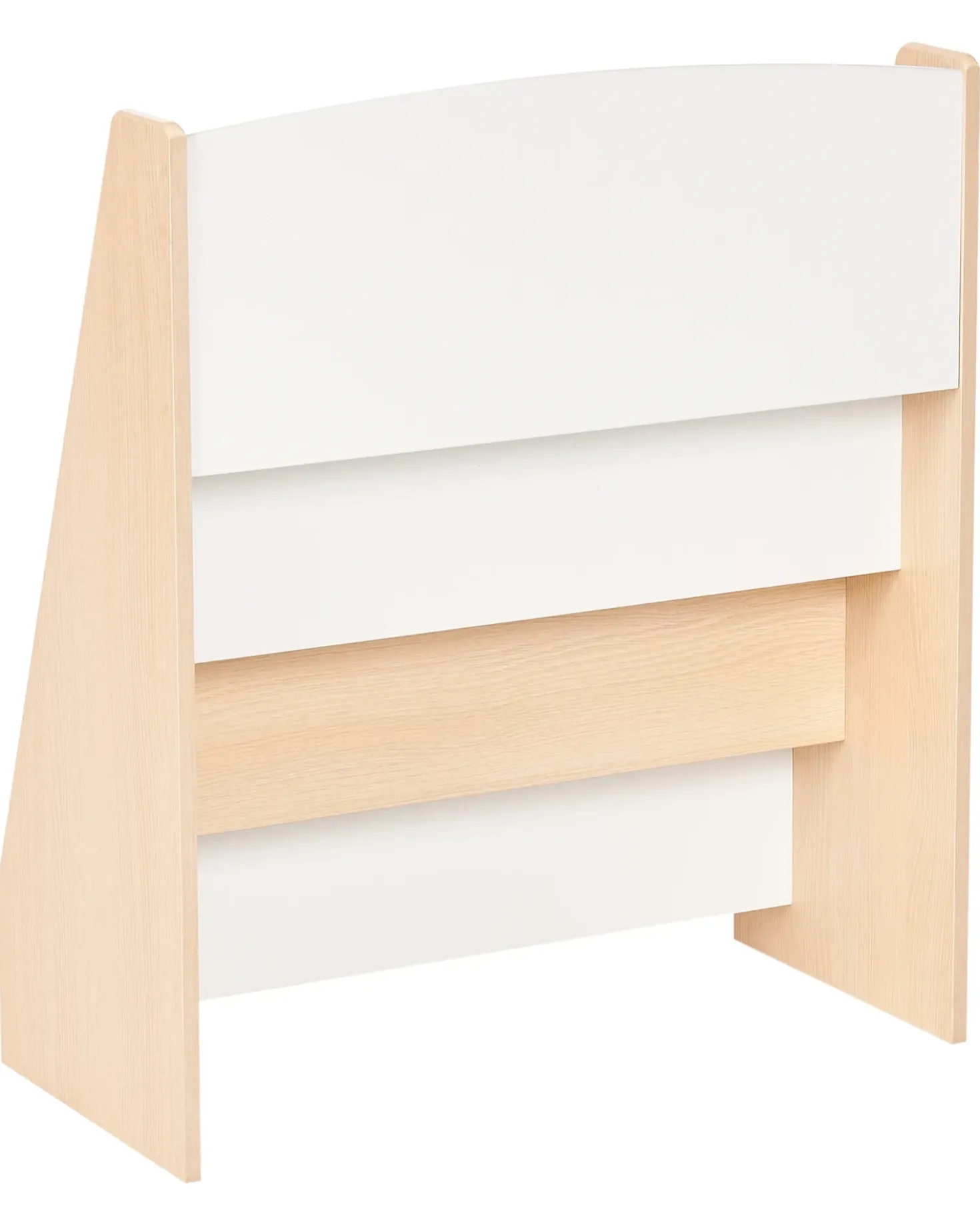 Libreria a 4 ripiani LILOET 70 cm Marrone chiaro