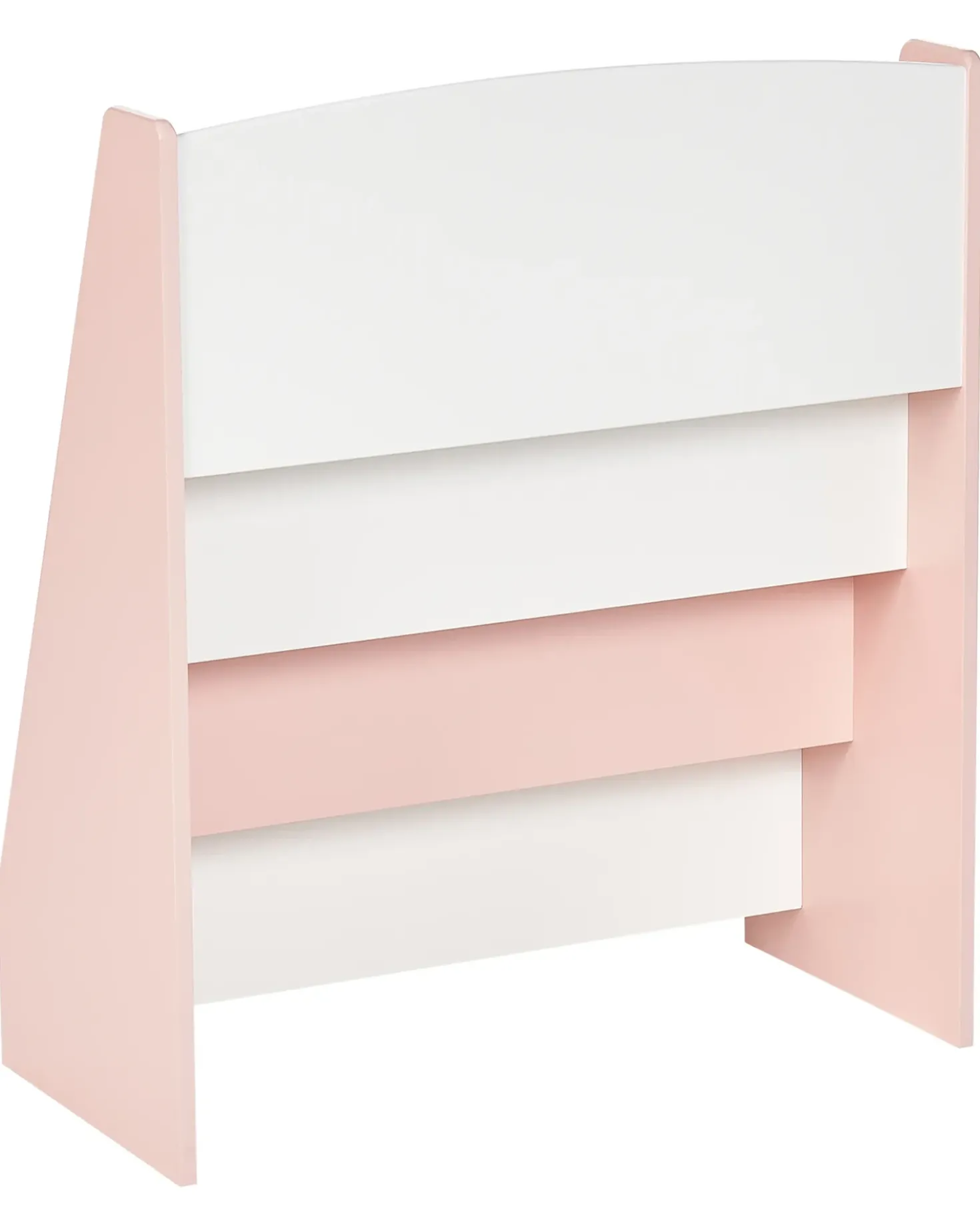 Libreria a 4 ripiani LILOET 70 cm Rosa pastello