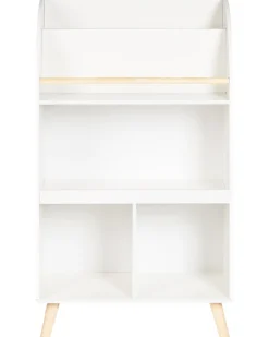 Libreria a 3 ripiani LILOET 102 cm Bianco