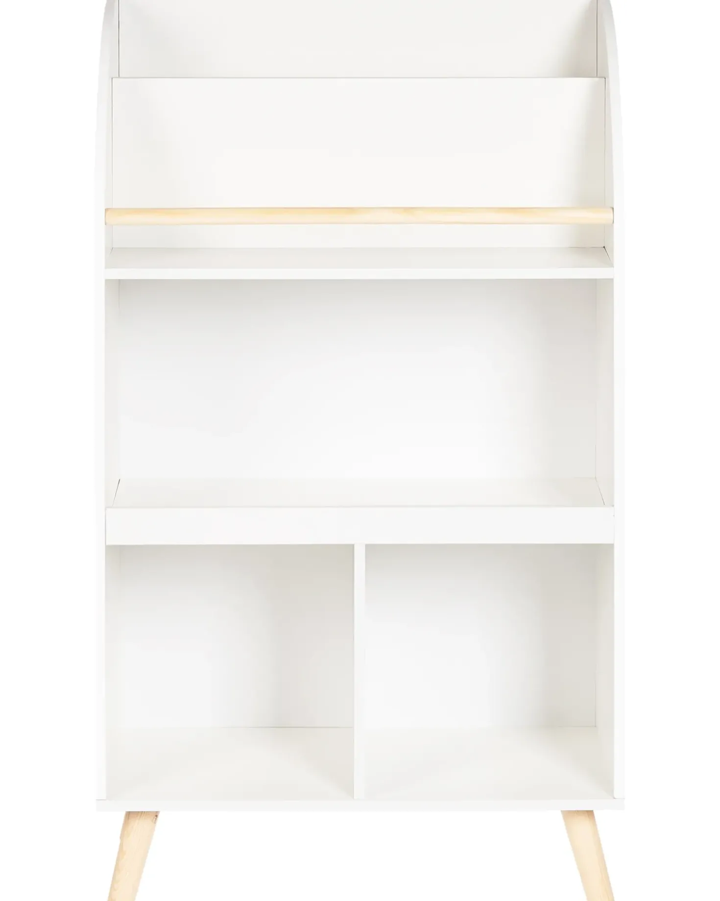 Libreria a 3 ripiani LILOET 102 cm Bianco