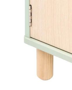 Libreria a 3 ripiani NOBBY 90 cm Verde chiaro