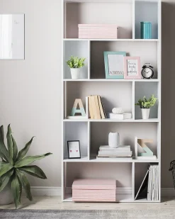 Libreria a 5 ripiani ORILLA 174 cm Bianco