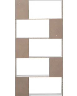 Libreria a 5 ripiani ORILLA 174 cm Bianco