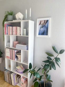 Libreria a 5 ripiani ORILLA 174 cm Bianco