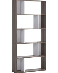 Libreria a 5 ripiani ORILLA 174 cm Marrone scuro