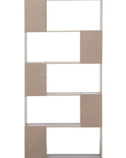 Libreria a 5 ripiani ORILLA 174 cm Marrone scuro
