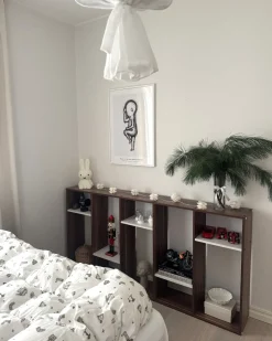 Libreria a 5 ripiani ORILLA 174 cm Marrone scuro
