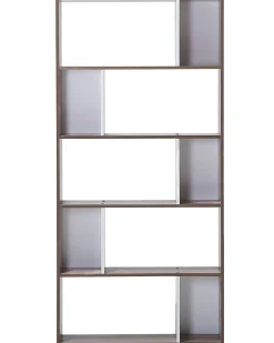 Libreria a 5 ripiani ORILLA 174 cm Marrone scuro