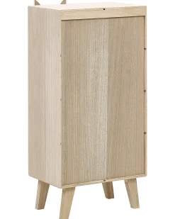 Libreria a 4 ripiani RUPERT 79 cm Marrone chiaro