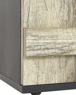 Libreria a 4 ripiani SALTER 163 cm Marrone/Nero
