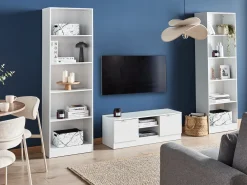 Libreria a 5 ripiani WINNIPEG 174 cm Bianco