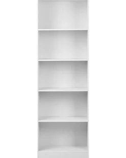 Libreria a 5 ripiani WINNIPEG 174 cm Bianco