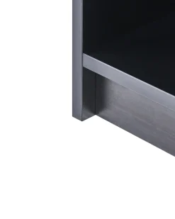 Libreria a 5 ripiani ZEHNA 197 cm Nero