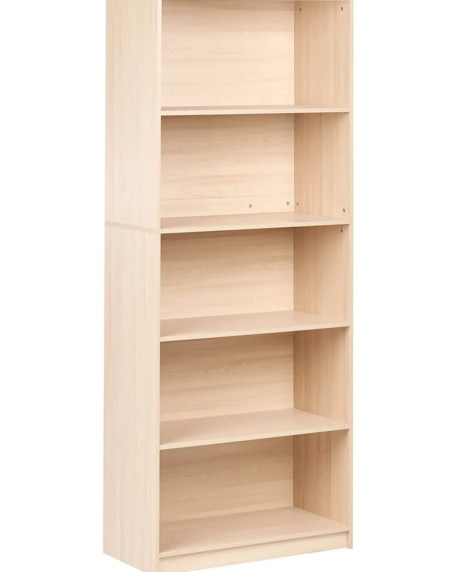 Libreria a 5 ripiani ZEHNA 197 cm Marrone chiaro
