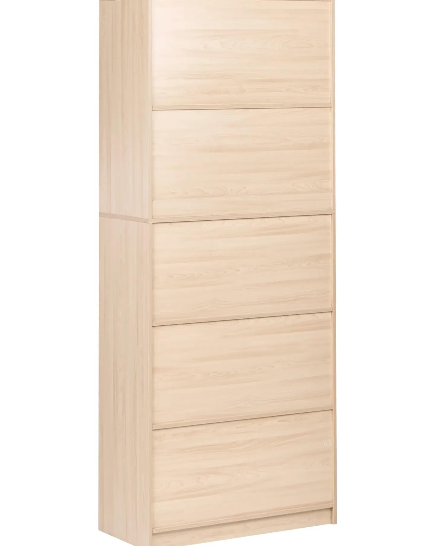 Libreria a 5 ripiani ZEHNA 197 cm Marrone chiaro