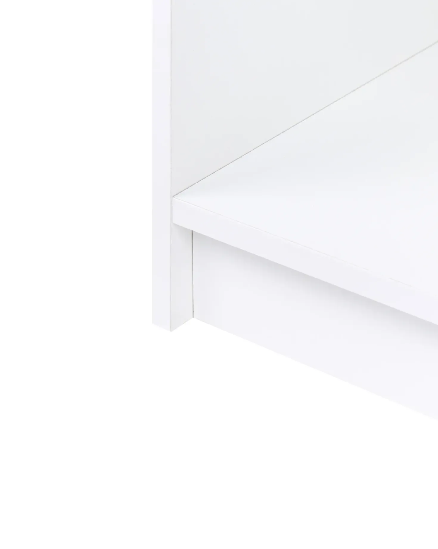 Libreria a 5 ripiani ZEHNA 197 cm Bianco