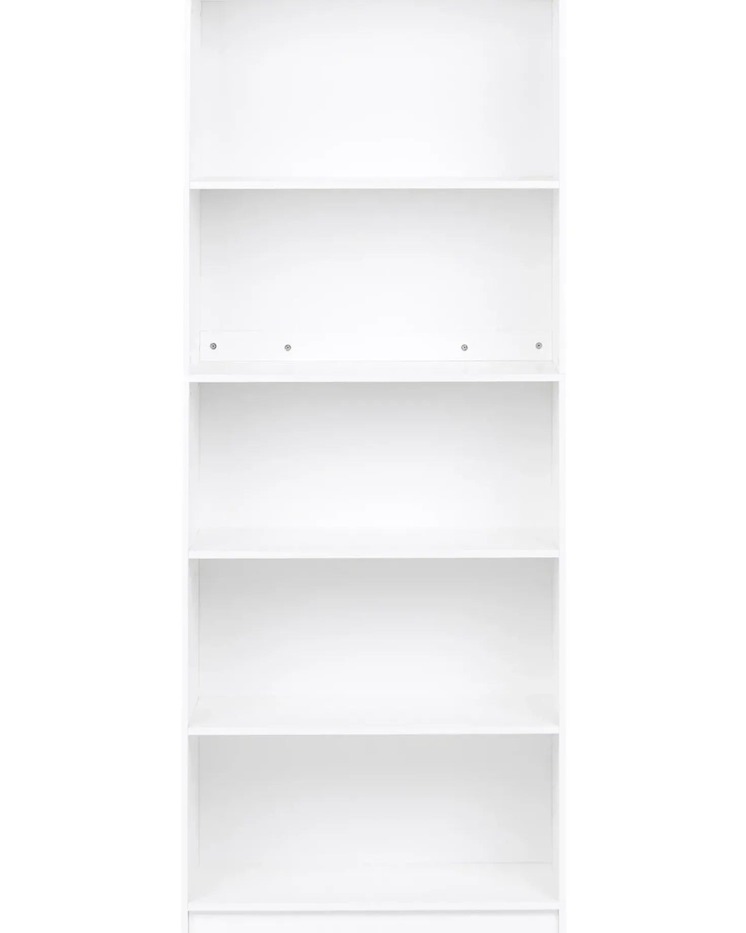Libreria a 5 ripiani ZEHNA 197 cm Bianco