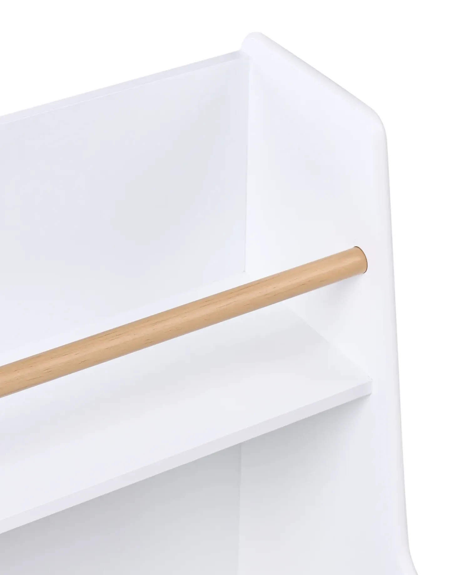 Libreria a 2 ripieni JACKIT 72 cm Bianco