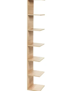 Libreria a parete ESTON 190 cm Marrone chiaro
