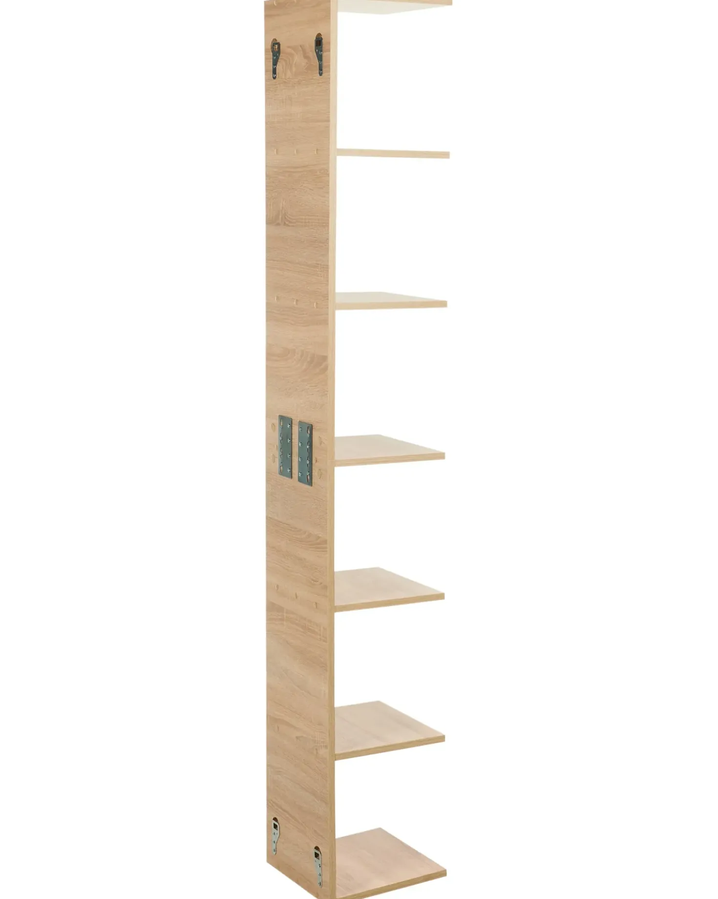 Libreria a parete ESTON 190 cm Marrone chiaro
