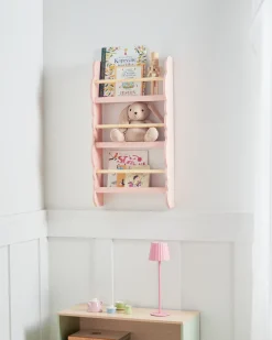 Libreria a parete RIGOLET 80 cm Rosa pastello