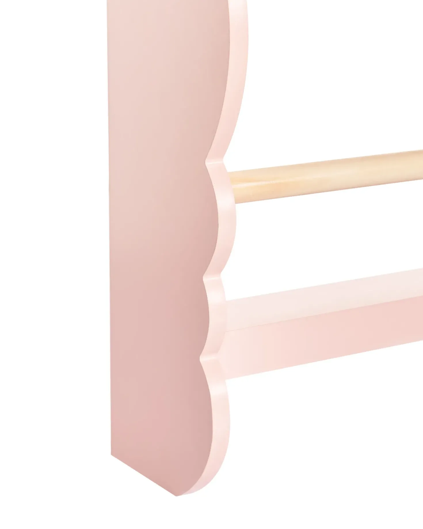 Libreria a parete RIGOLET 80 cm Rosa pastello