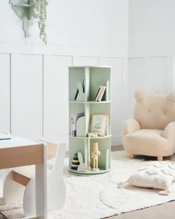 Libreria girevole CANEY 94 cm Verde chiaro