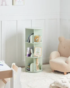 Libreria girevole CANEY 94 cm Verde chiaro