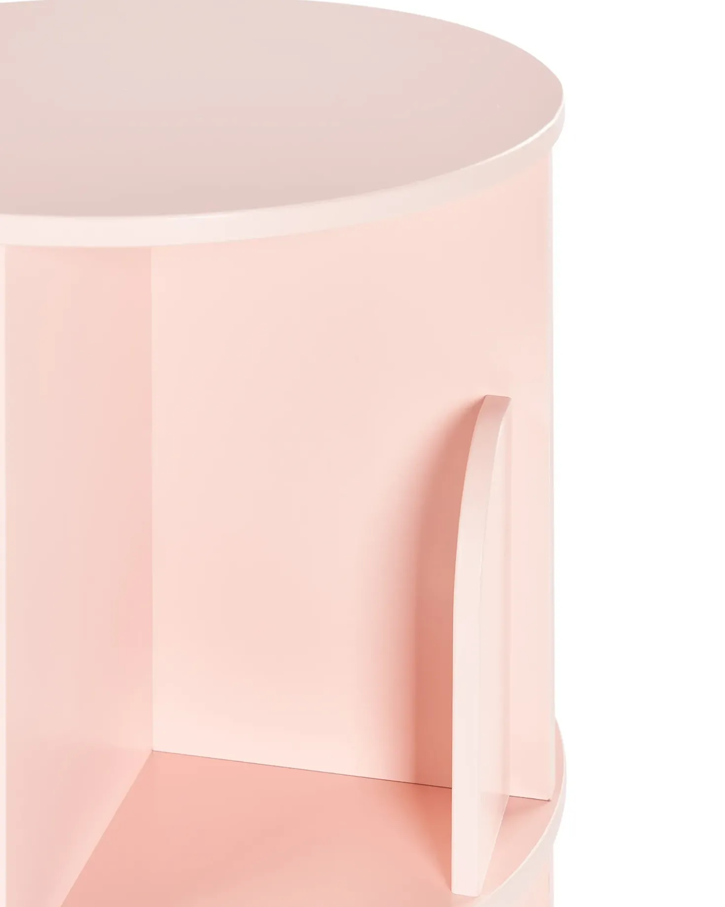 Libreria girevole CANEY 94 cm Rosa pastello