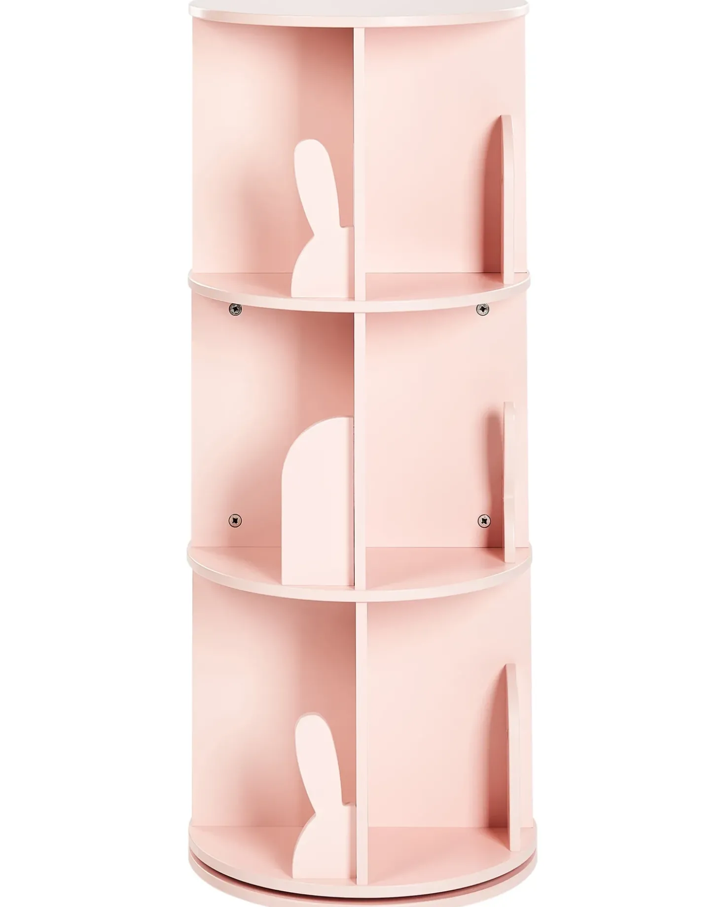 Libreria girevole CANEY 94 cm Rosa pastello