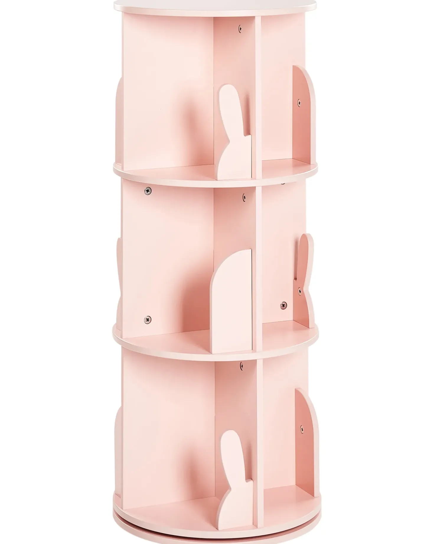 Libreria girevole CANEY 94 cm Rosa pastello