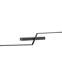 Luce LED per quadri e specchi NOCEDA Metallo Nero