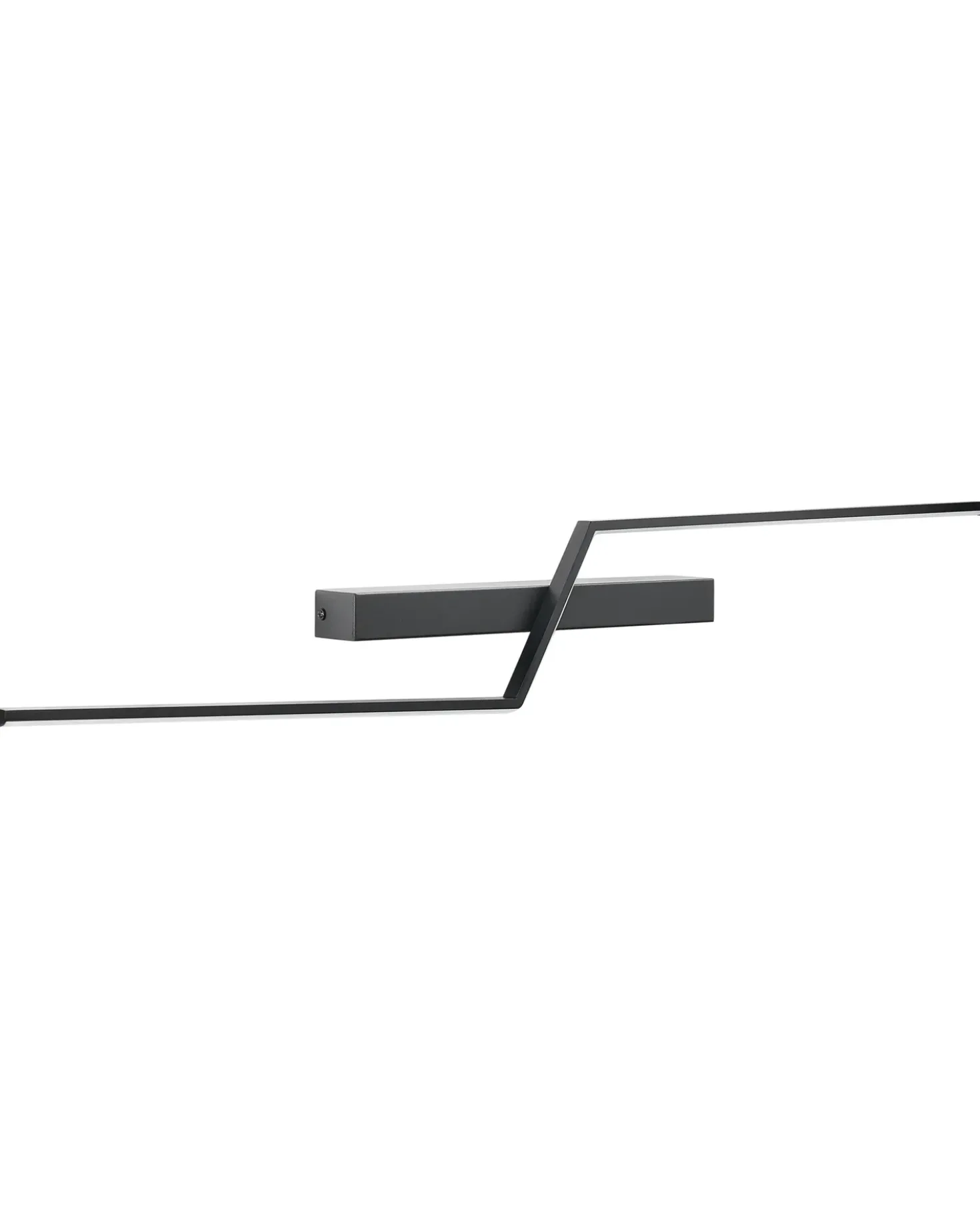 Luce LED per quadri e specchi NOCEDA Metallo Nero