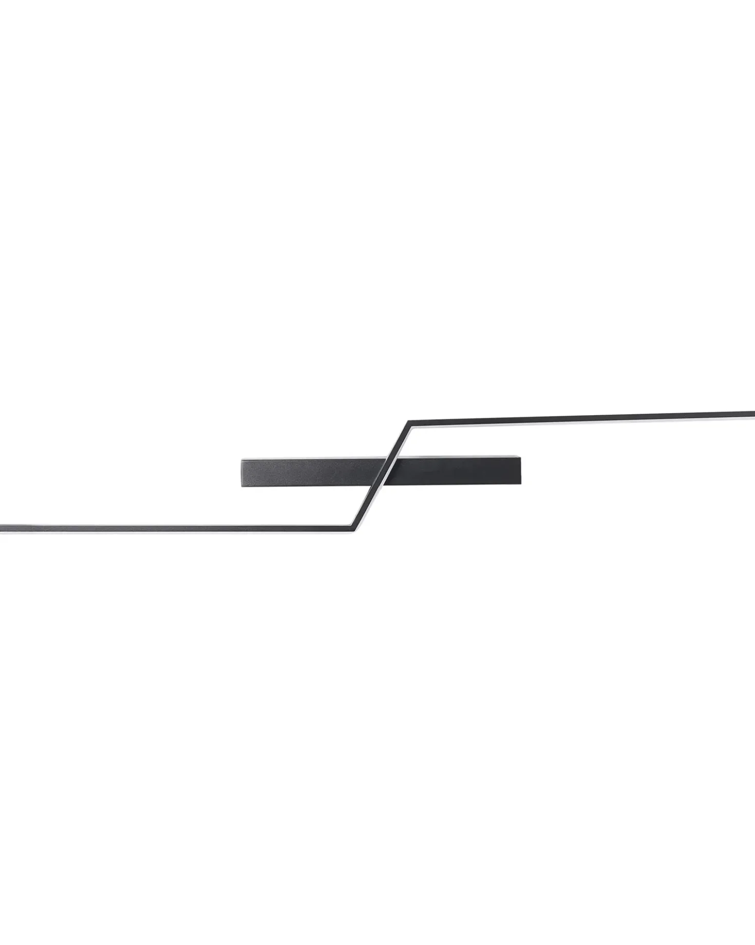 Luce LED per quadri e specchi NOCEDA Metallo Nero