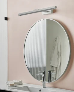 Luce LED per quadri e specchi ARROS Metallo Bianco