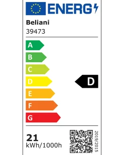 Luce LED per quadri e specchi MIDOU Metallo Bianco