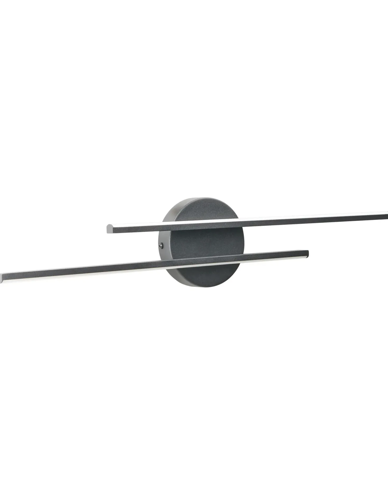 Luce LED per quadri e specchi TOUQUES Metallo Nero