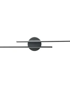 Luce LED per quadri e specchi TOUQUES Metallo Nero