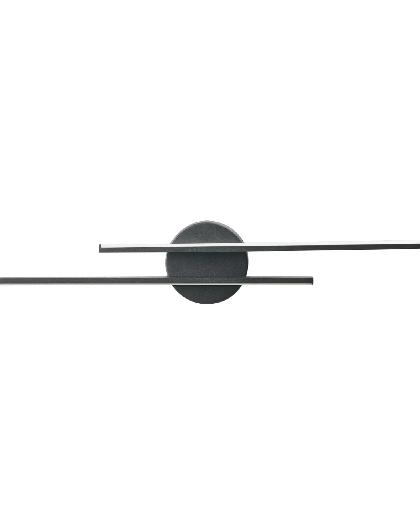Luce LED per quadri e specchi TOUQUES Metallo Nero