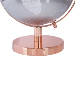 Mappamondo CABOT Argento 28 cm