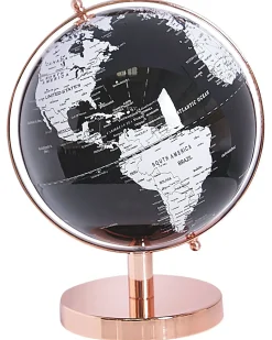 Mappamondo CABOT Nero 28 cm