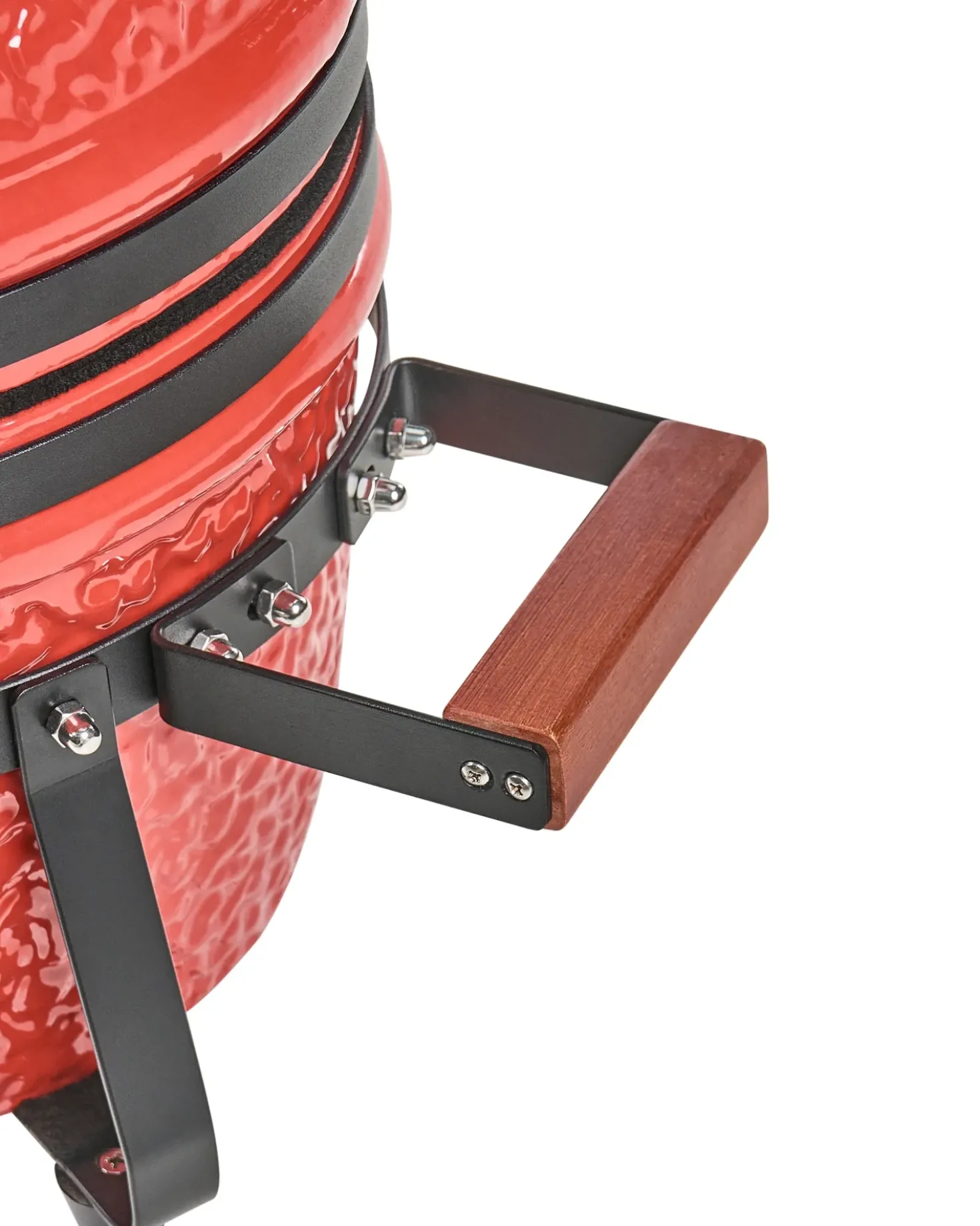 Mini barbecue a carbonella KAMADO Ceramica Rosso