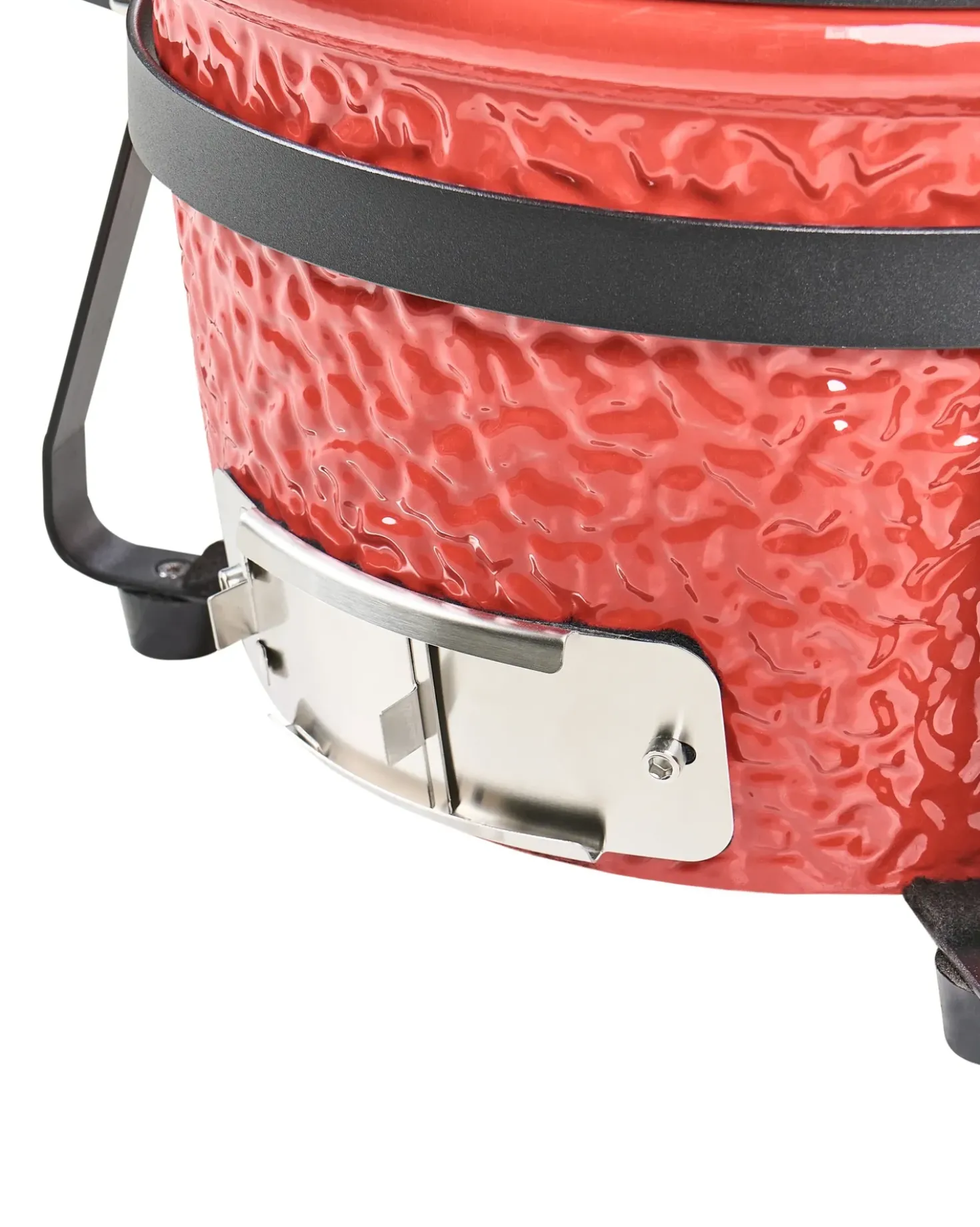 Mini barbecue a carbonella KAMADO Ceramica Rosso